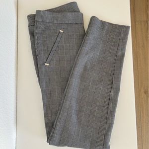 Skinny Plaid Pants